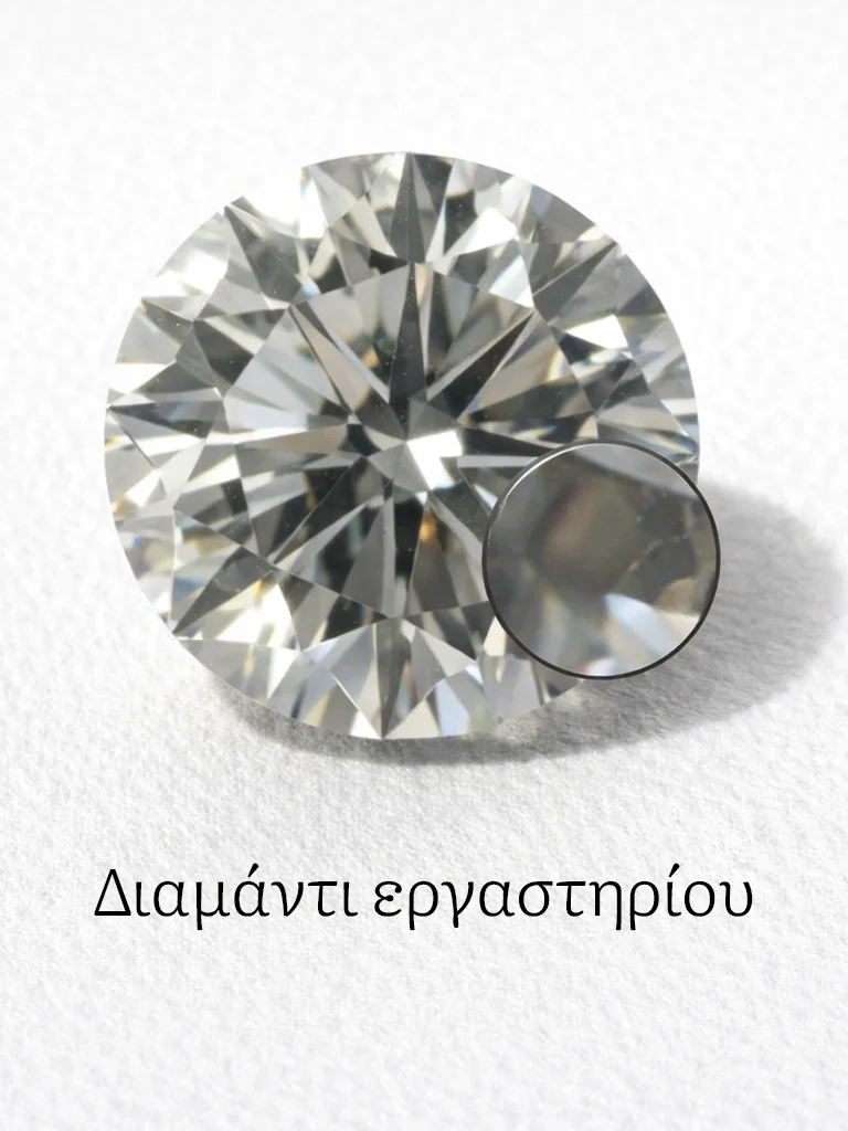 Διαμάντια εργαστηρίου lab grown για χειροποίητα κοσμήματα